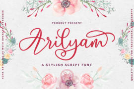 Arilyam Script Font