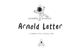 Arnold Letter- Demo Font