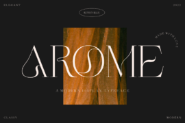 Arome Display Font