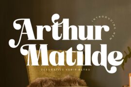 Arthur Matilde DEMO VERSION Font Family