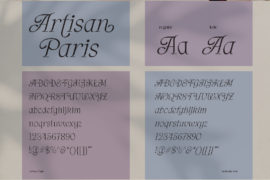 Artisan Paris Font