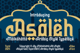 Asaleh Font