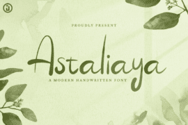 Astaliaya Font
