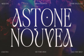 Astone Nouvea Font