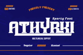 ATHYRKI Font Family