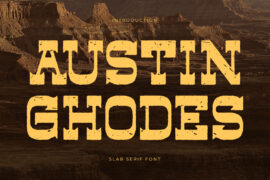 Austin Ghodes DEMO VERSION Font Family