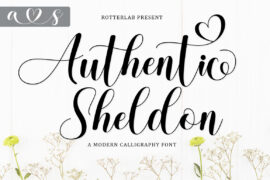 Authentic Sheldon Font