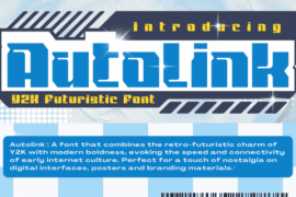 Autolink Font
