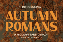 Autumn Romans Font