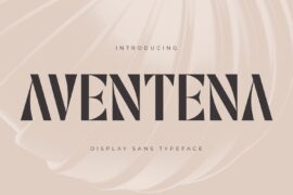 AVENTENA Font