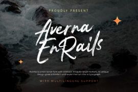 Averna En Rails Demo Font