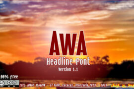 AwA Font Family