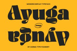 Ayuga DEMO Font