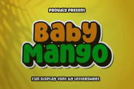 Baby Mango Font