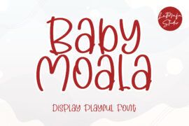Baby Moala – Personal Use Font