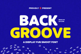 Back Groove Font Family