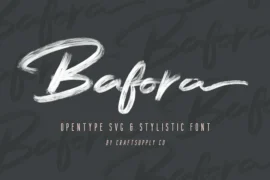 Bafora Demo Font