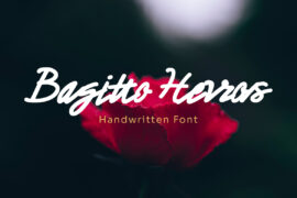 Bagitto Herros Font