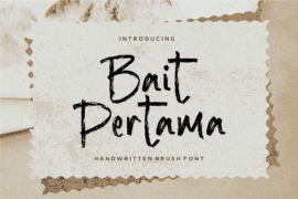 Bait Pertama Font