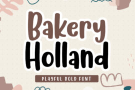 Bakery Holland Font