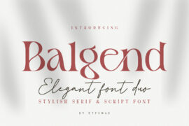 Balgend Font Family