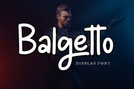 Balgetto Font
