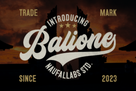 Balione Font