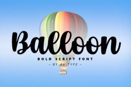 Balloon Font