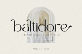 Baltidore Font