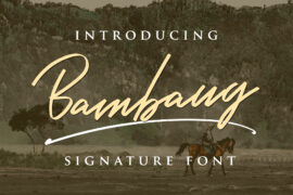 Bambang Font