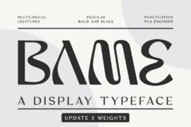 Bame Font