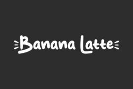 Banana Latte Demo Font