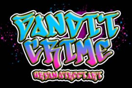 Bandit Crime Demo Font