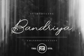 Bandriya Font