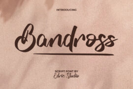 Bandross Demo Font