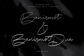 Banirmet Dua Font
