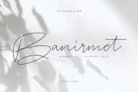 Banirmet Font