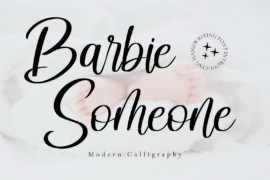 Barbie SomeOne Font