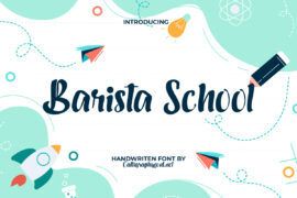 Barista School Demo Font