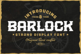 Barlock Font