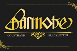 Barmote Courthand Font Family