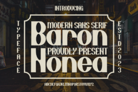 Baron Nonea Font