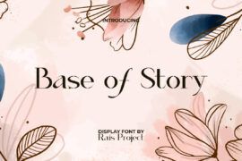 Base Of Story Demo Font