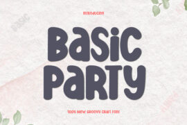 Basic party Font