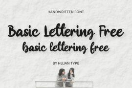 Basicletteringfree Font
