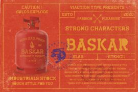 Baskar Stc Font