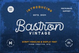 Bastron Font Family