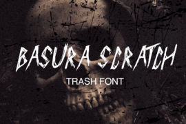 Basura Scratch Font Family