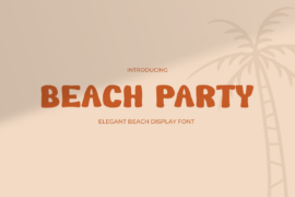 Beach-Party Font