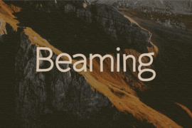 Beaming Font